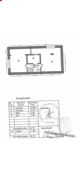 Brancoveanu, Lamotesti, duplex 3 cam.